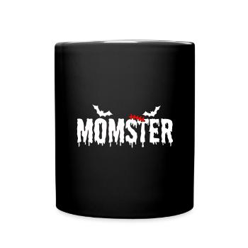 Maman Halloween Momster Monster - Mug uni - noir - Devant