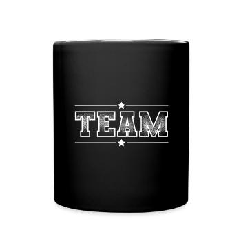 Équipe - Mug uni - noir - Devant