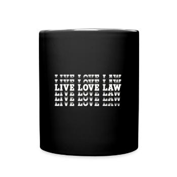 Anwalt - Tasse einfarbig - Schwarz - Vorne