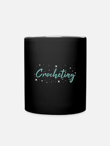 Crochet Crochet - Mug uni - noir