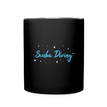 Scuba Diver Scuba Diving - Full Colour Mug - black - Front