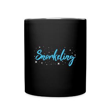 Snorkeler Snorkeling - Mug uni - noir - Devant