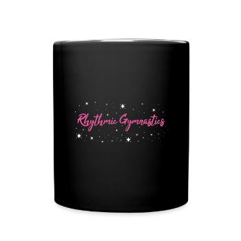 Gymnast Rhythmic Gymnastics - Full Colour Mug - black - Front