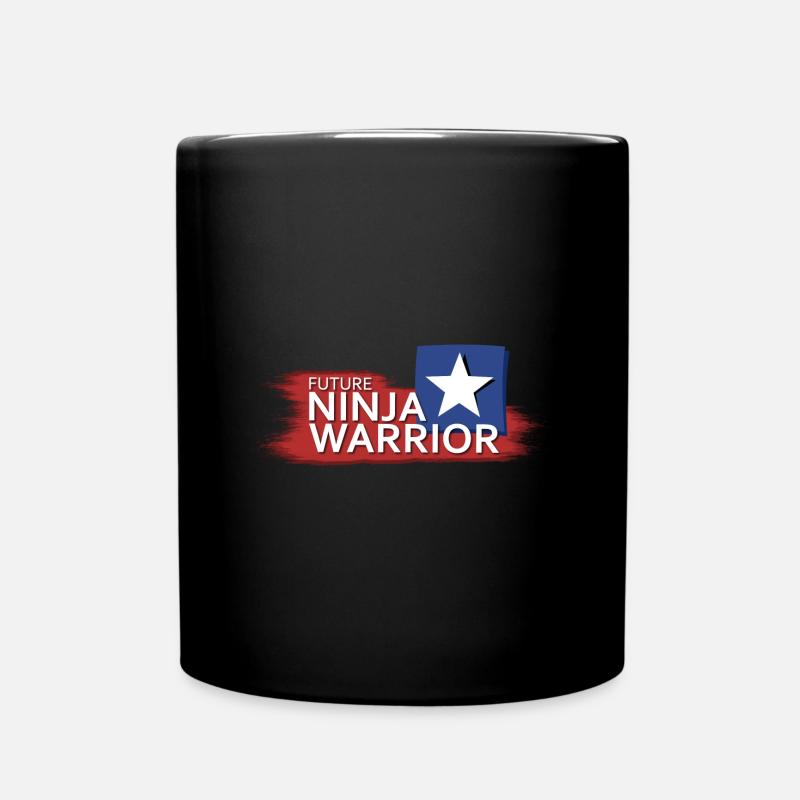 Future Ninja Warrior - Tasse einfarbig - Schwarz