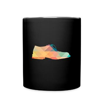 colorful shoe - Full Colour Mug - black - Front