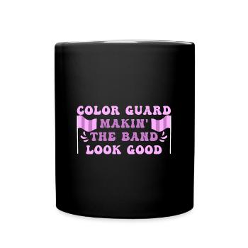 Color Guard - Full Colour Mug - black - Front