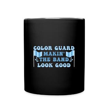 Color Guard - Full Colour Mug - black - Front