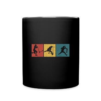 Scooter Stunt - Tasse einfarbig - Schwarz - Vorne