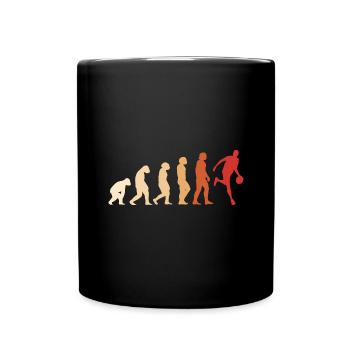 Sport Evolution Basketball - Full Colour Mug - black - Front