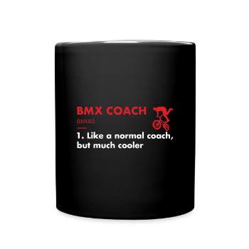 Sport Coach Definition BMX - Full Colour Mug - black - Front