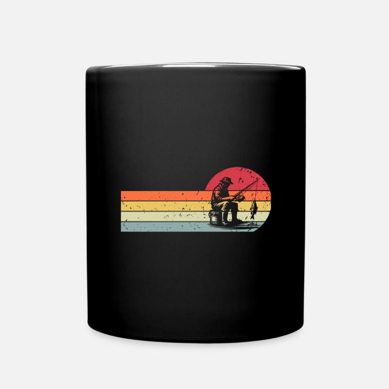 Pêche Pêcheurs Pêche - Mug uni - noir
