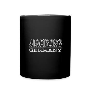 Hamburg - Full Colour Mug - black - Front
