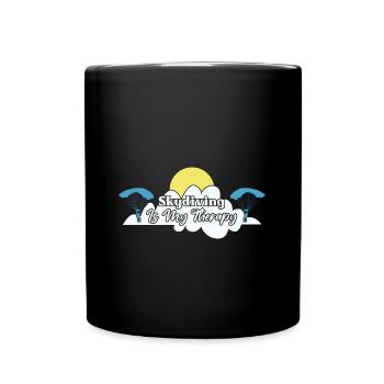 Parachutistes parachutistes parachutés - Mug uni - noir - Devant