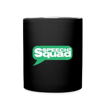 Logopäde Sprachtherapie Sprachtherapeut - Tasse einfarbig - Schwarz - Vorne