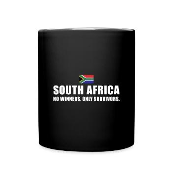 L’Afrique du Sud ne ressuscite que le rugby sud-africain - Mug uni - noir - Devant