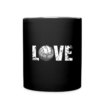 Volleyball - Full Colour Mug - black - Front
