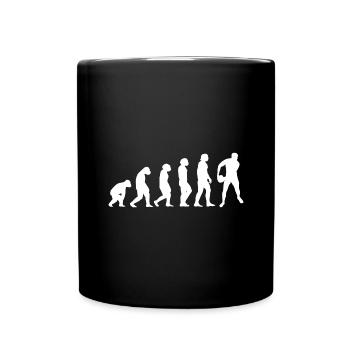 Sport Evolution Rugby - Full Colour Mug - black - Front
