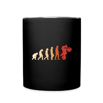 Sport Evolution Motocross - Tasse einfarbig - Schwarz - Vorne