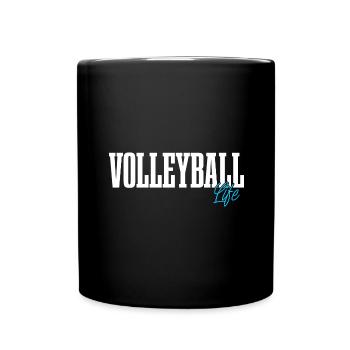 Volleyball - Full Colour Mug - black - Front