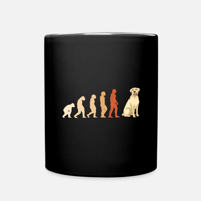Evolution Labrador Retriever - Tasse einfarbig - Schwarz