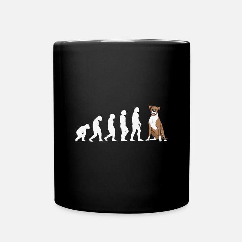 Evolution Boxer - Tasse einfarbig - Schwarz