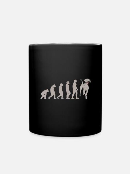 Braque de Weimar Evolution - Mug uni - noir