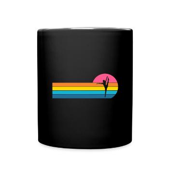 Ballerina Ballet - Tasse einfarbig - Schwarz - Vorne