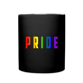 Gay Pride - Mug uni - noir - Devant