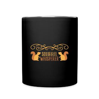 Écureuil - Mug uni - noir - Devant