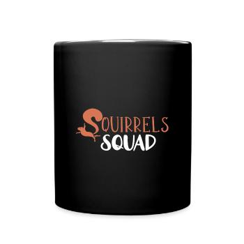 Écureuil - Mug uni - noir - Devant