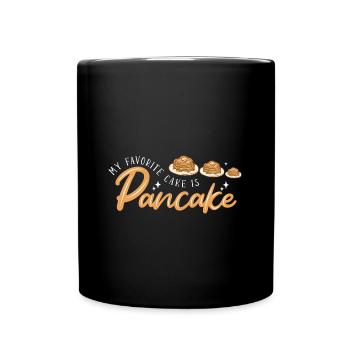 Crêpe - Mug uni - noir - Devant