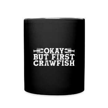 Écrevisse Écrevisse - Mug uni - noir - Devant