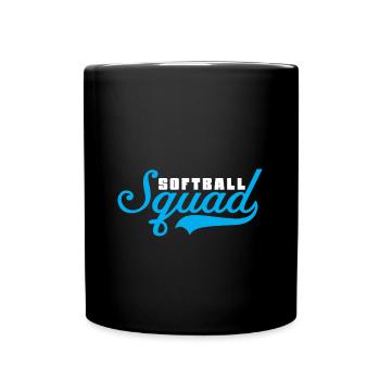 Softball - Mug uni - noir - Devant