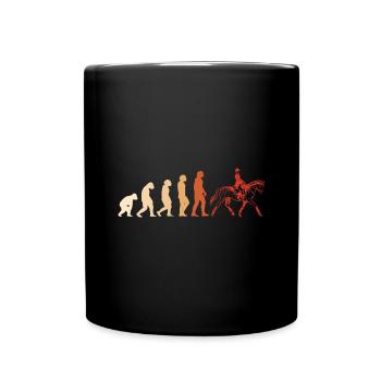 Rider Evolution Eventing - Tasse einfarbig - Schwarz - Vorne