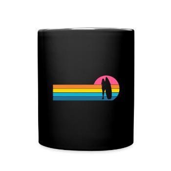 Surfeuse Surfeuse - Mug uni - noir - Devant