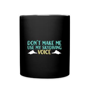 Parachutistes parachutistes parachutés - Mug uni - noir - Devant