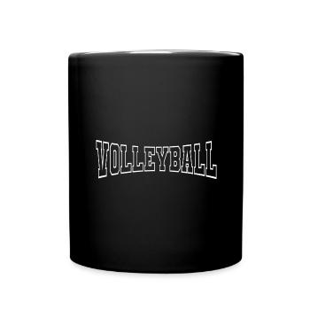 Volleyball - Full Colour Mug - black - Front