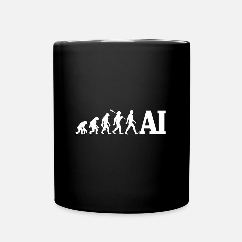 Evolution - Intelligence Artificielle - IA - Mug uni - noir