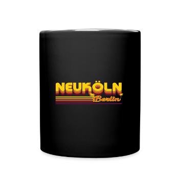 Nouveau design cool du quartier de Cologne à Berlin - Mug uni - noir - Devant