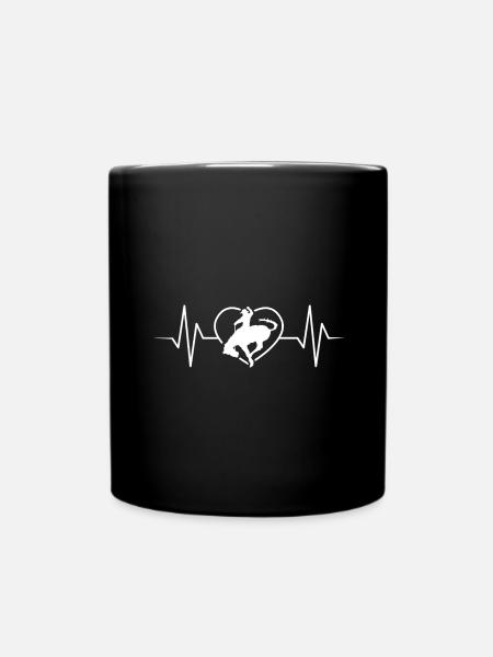 Rodeo - Tasse einfarbig - Schwarz