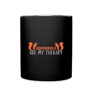 Écureuil - Mug uni - noir - Devant