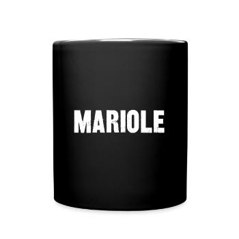 mariole - Mug uni - noir - Devant