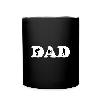 Papa Photographe Photographie - Mug uni - noir - Devant