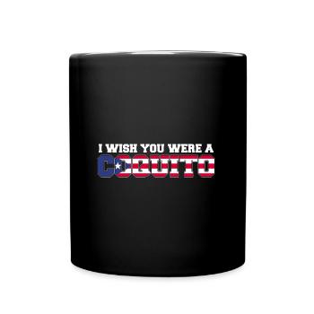 Puerto Rico | Puerto Ricaner Flagge Geschenkideen - Tasse einfarbig - Schwarz - Vorne