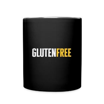 Gluten Free - Celiac Disease Gluten Free - Full Colour Mug - black - Front