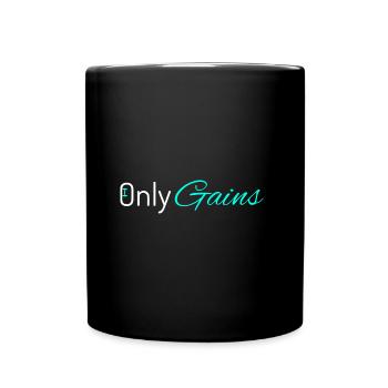 Only Gains - Full Colour Mug - black - Front