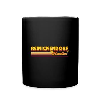 cooles Reinickendorf Berliner Stadtteil Design - Tasse einfarbig - Schwarz - Vorne