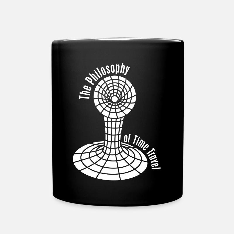 Time travel - Tasse einfarbig - Schwarz