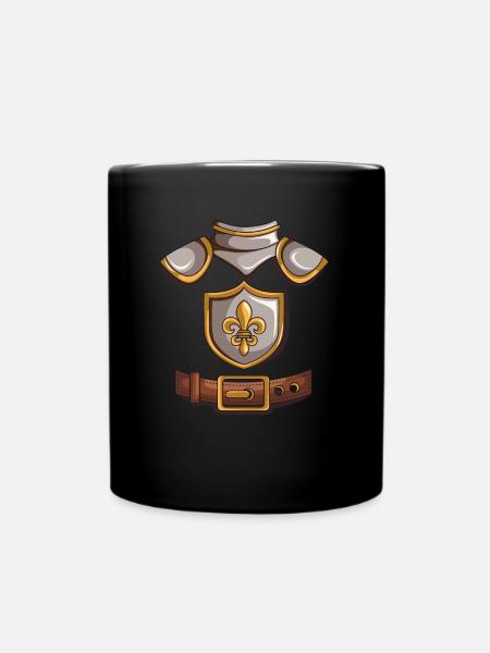 Costume Chevalier Cadeau Enfants Knigth Templer Carnival - Mug uni - noir