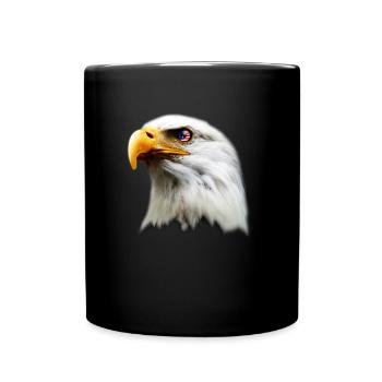 Usa Eagle Patriot Flag Gift - Mug uni - noir - Devant